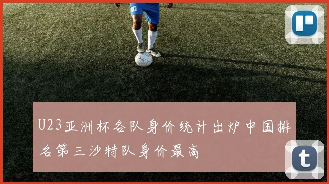 U23亚洲杯各队身价统计出炉中国排名第三沙特队身价最高
